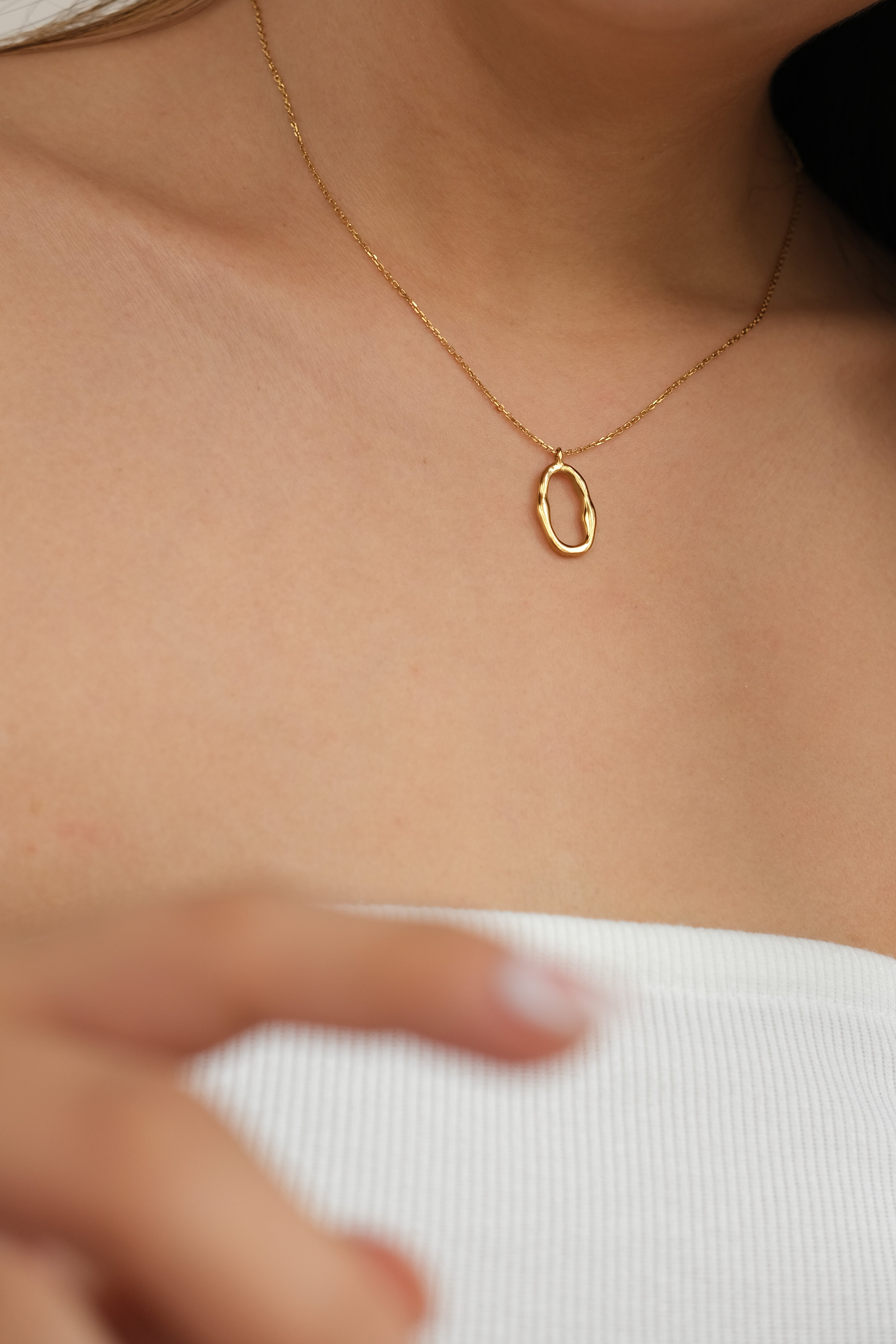 Golden Halo Necklace