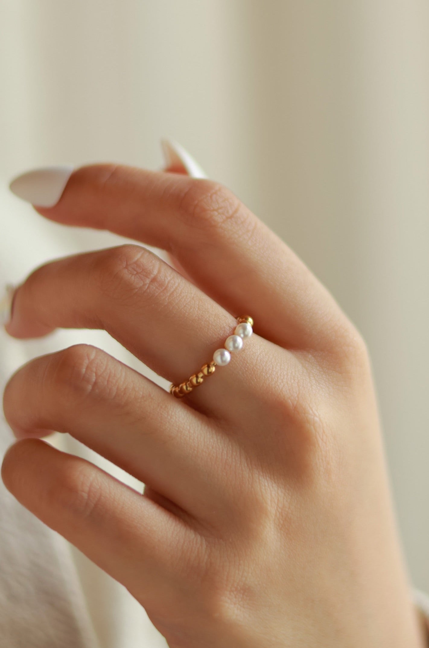3 Pearls Ring