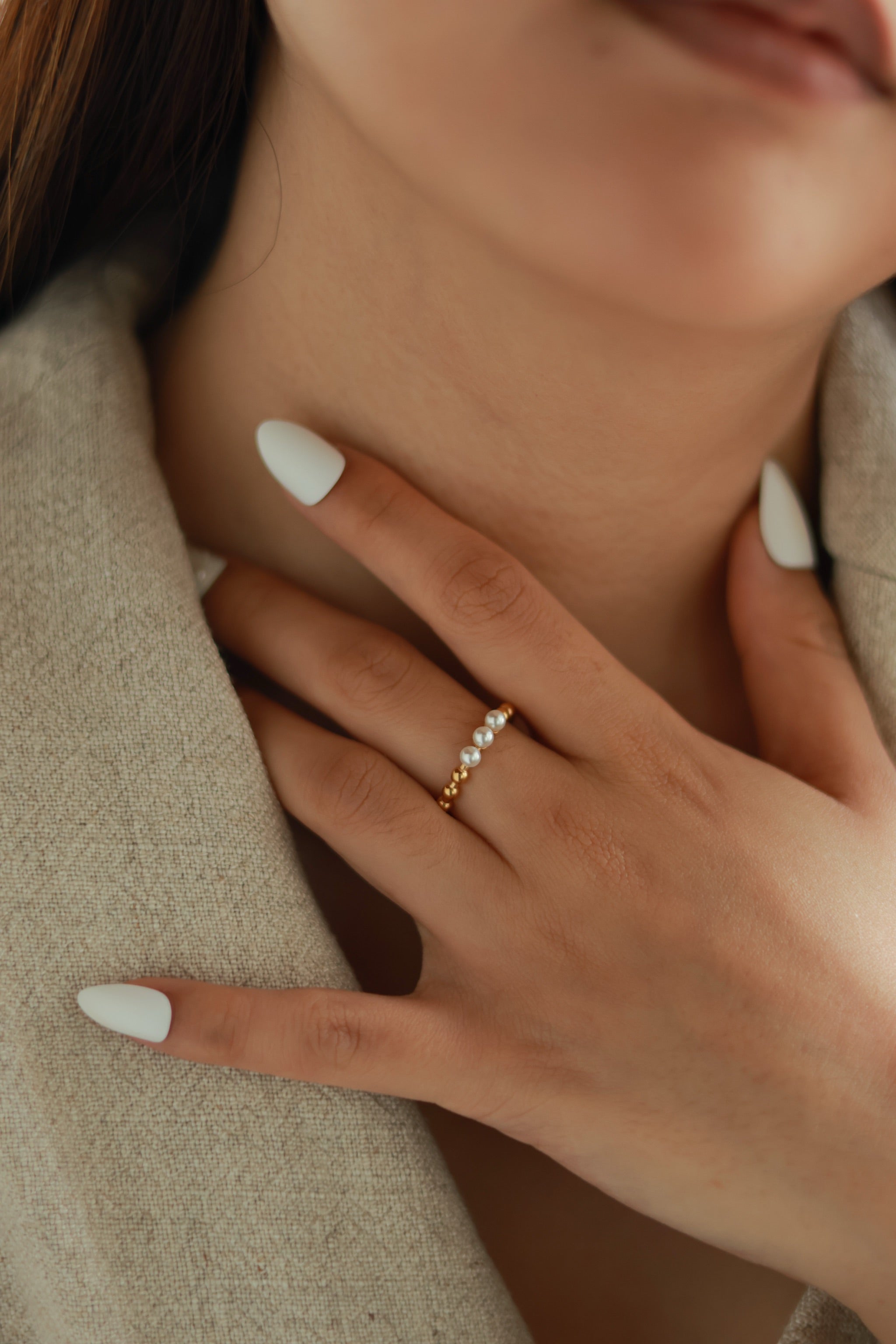 3 Pearls Ring