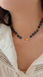Lapis Lazuli Choker Necklace