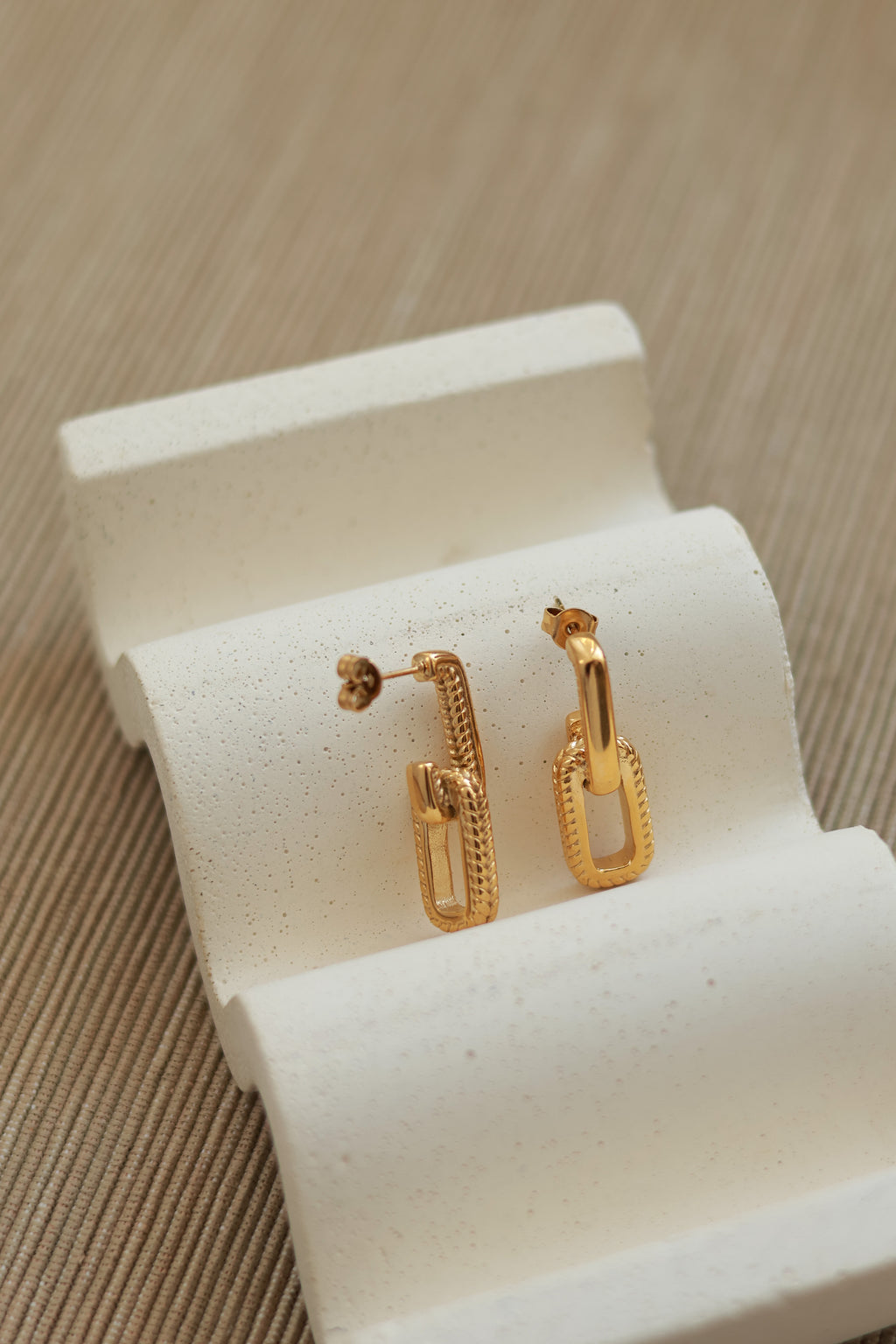 Dangle Paperclip Earrings