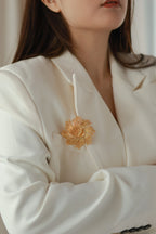 Spiral Flower Brooch