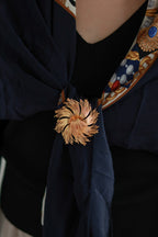 Spiral Flower Brooch