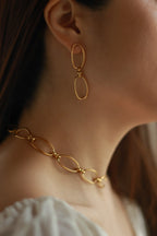 French Oval Choker Necklace
