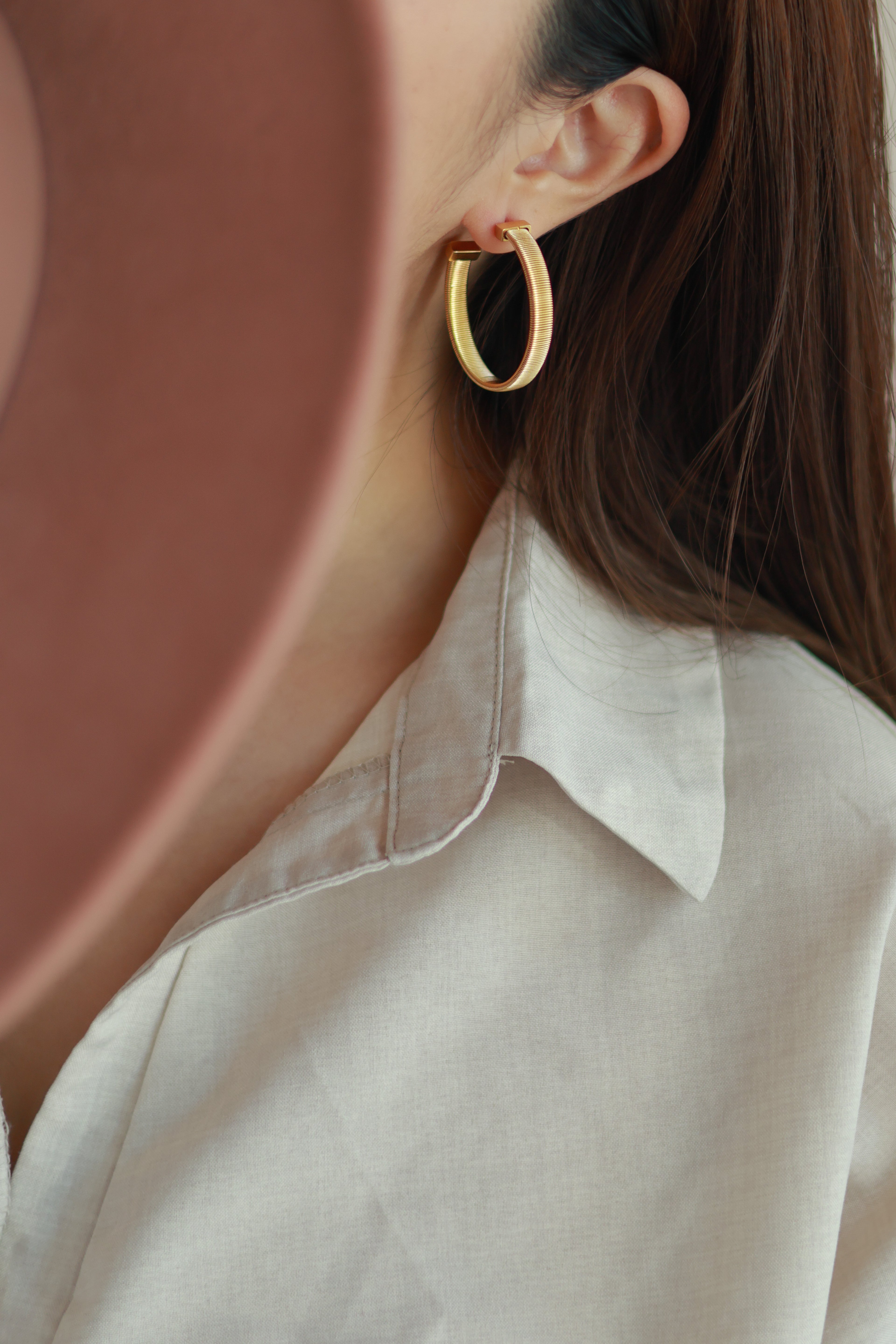 Classic Ribbed Hoops