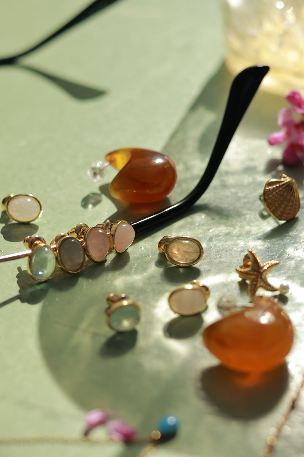 Crystal Stud Earrings