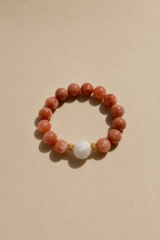 Sunstone Crystal Bracelet