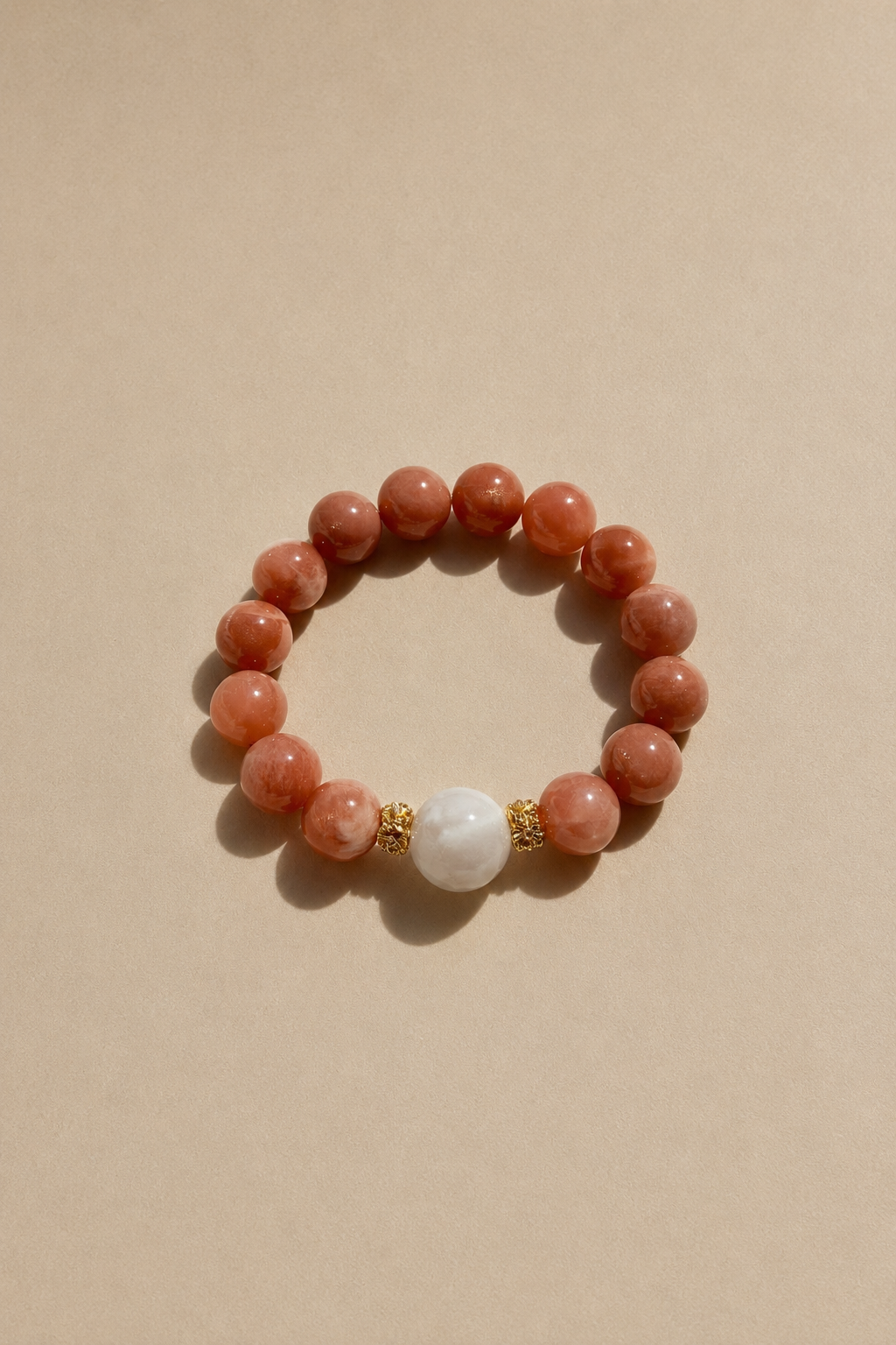 Sunstone Crystal Bracelet