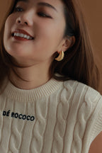 Chunky Croissant Earrings
