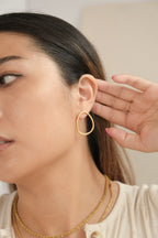 Irregular Circle Studs