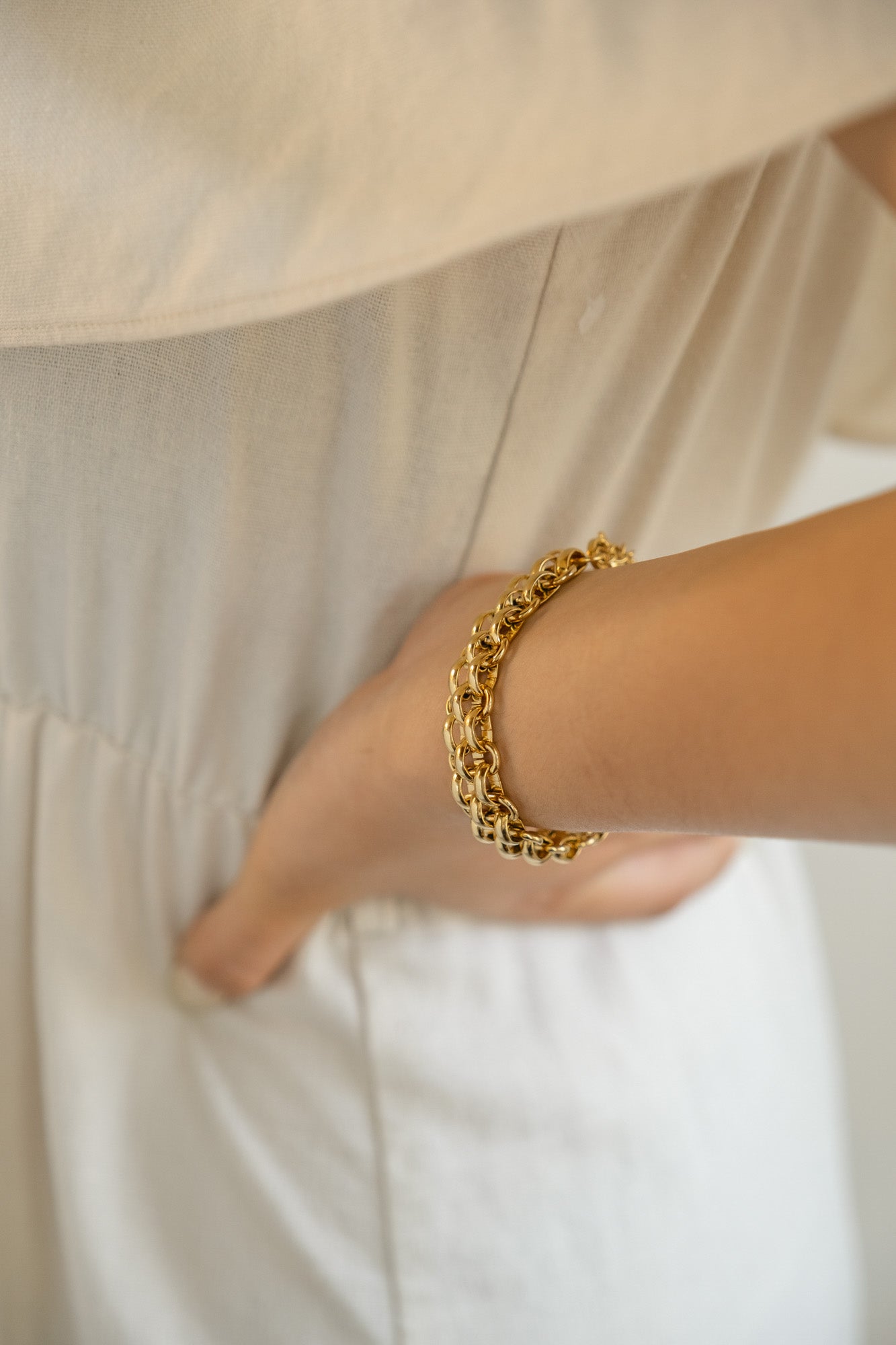 Chunky Link Chain Bracelet