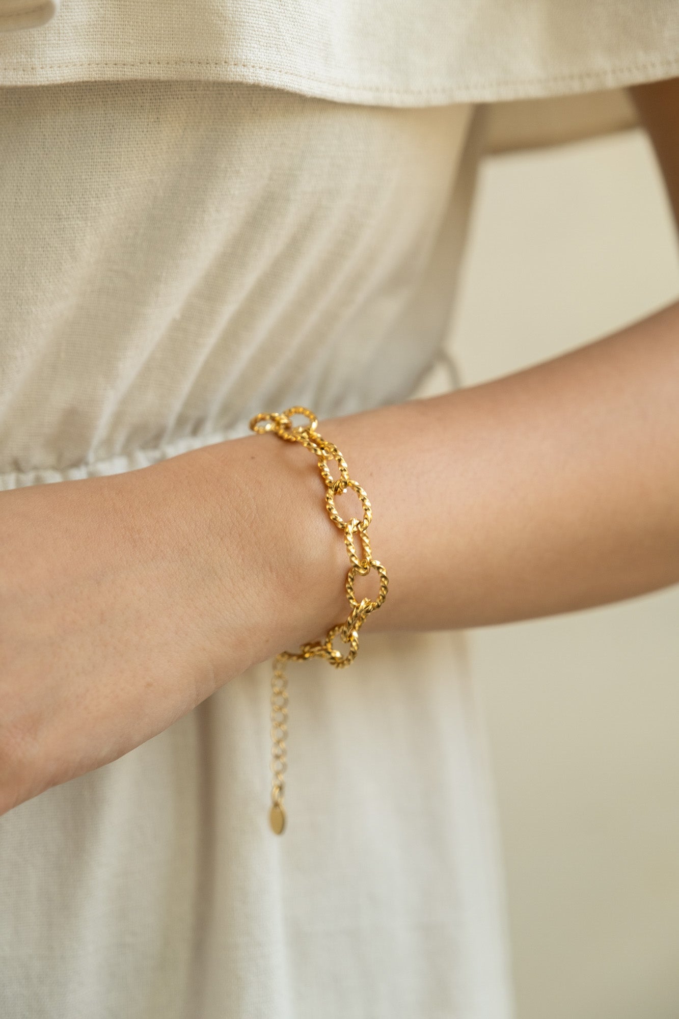 Oval Chain Bracelet