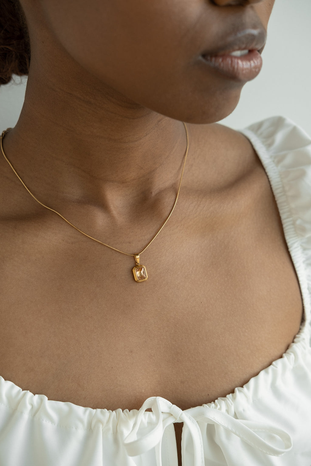 Blush Morganite Pendant