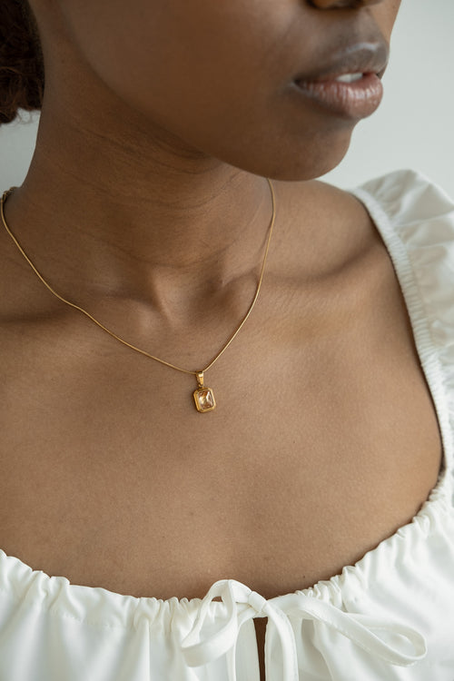Blush Morganite Pendant