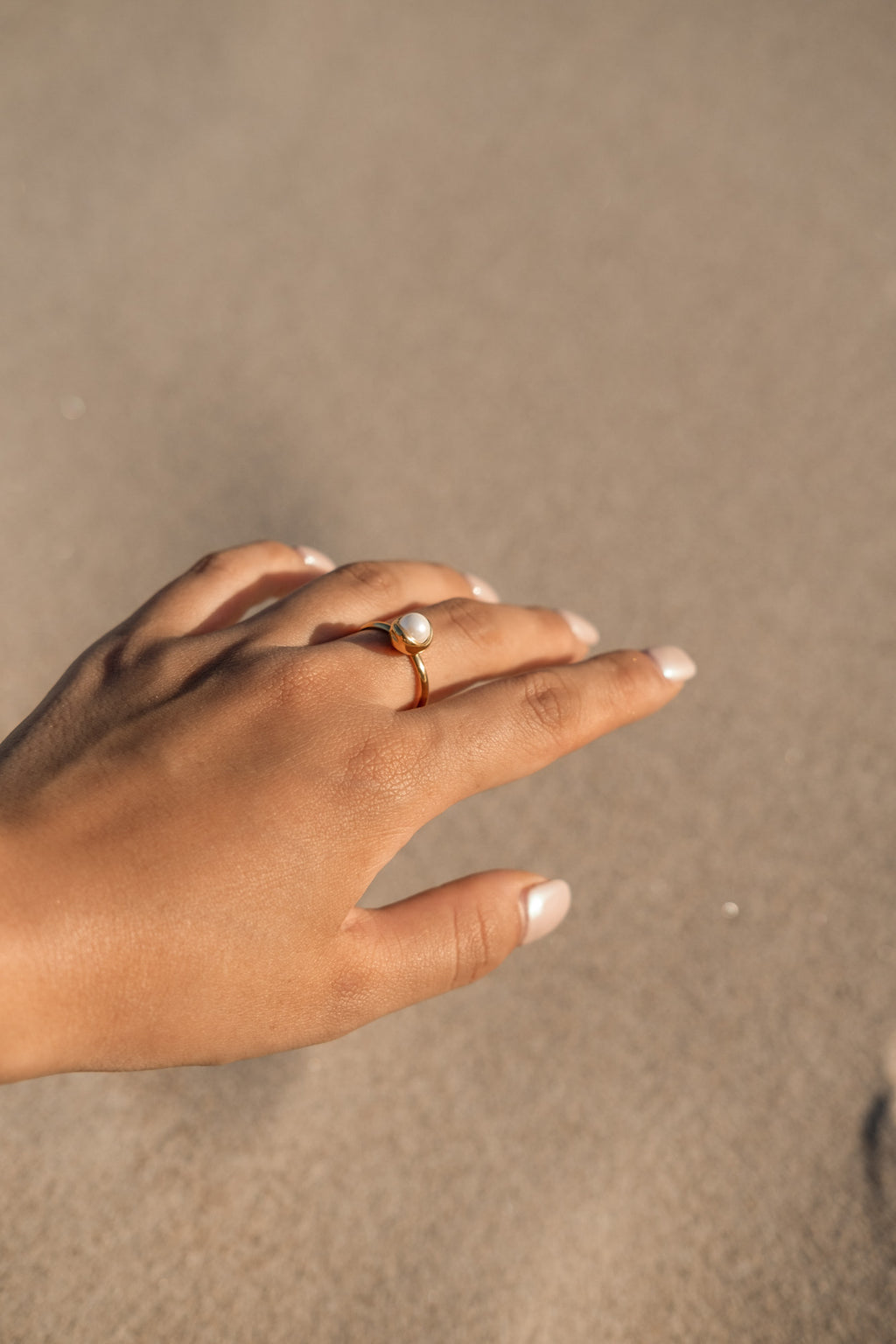 Bean Pearl Ring