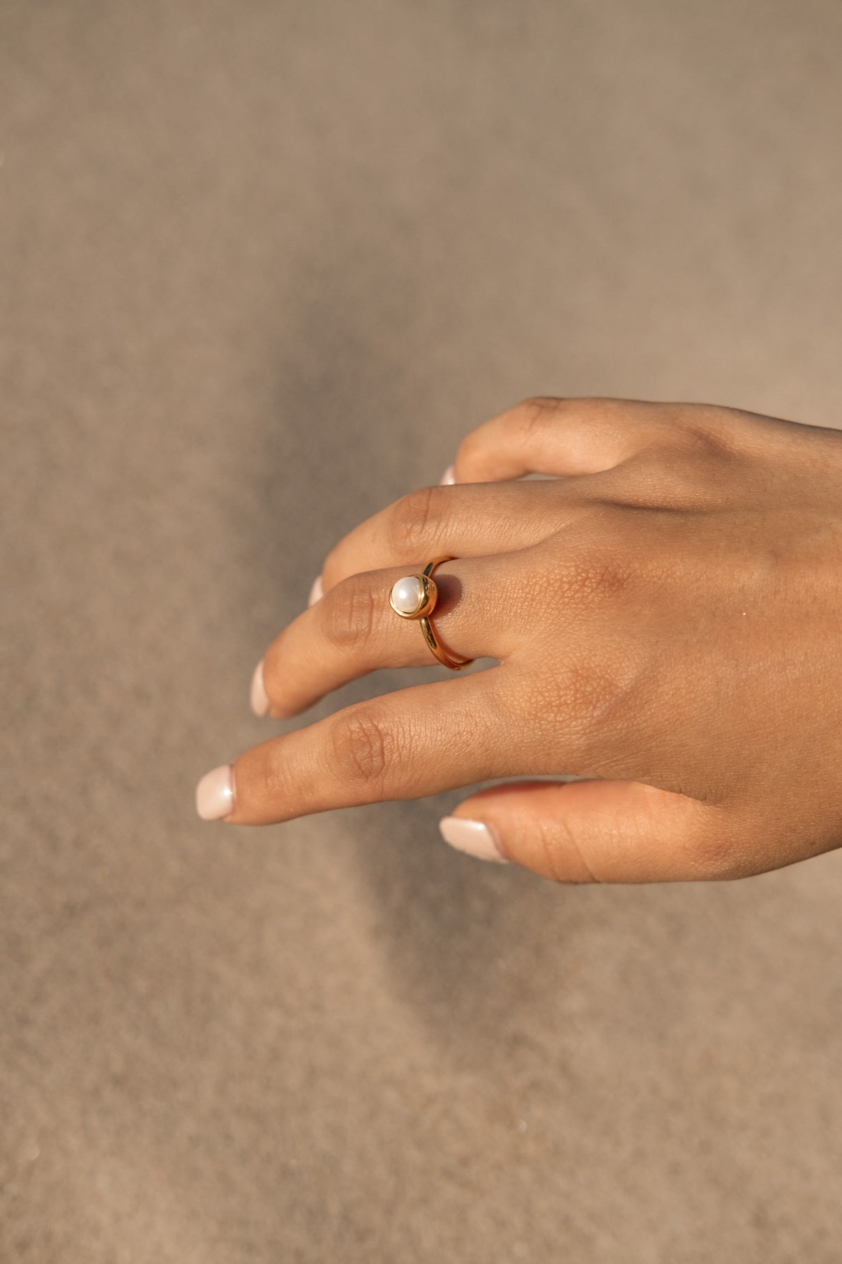 Bean Pearl Ring