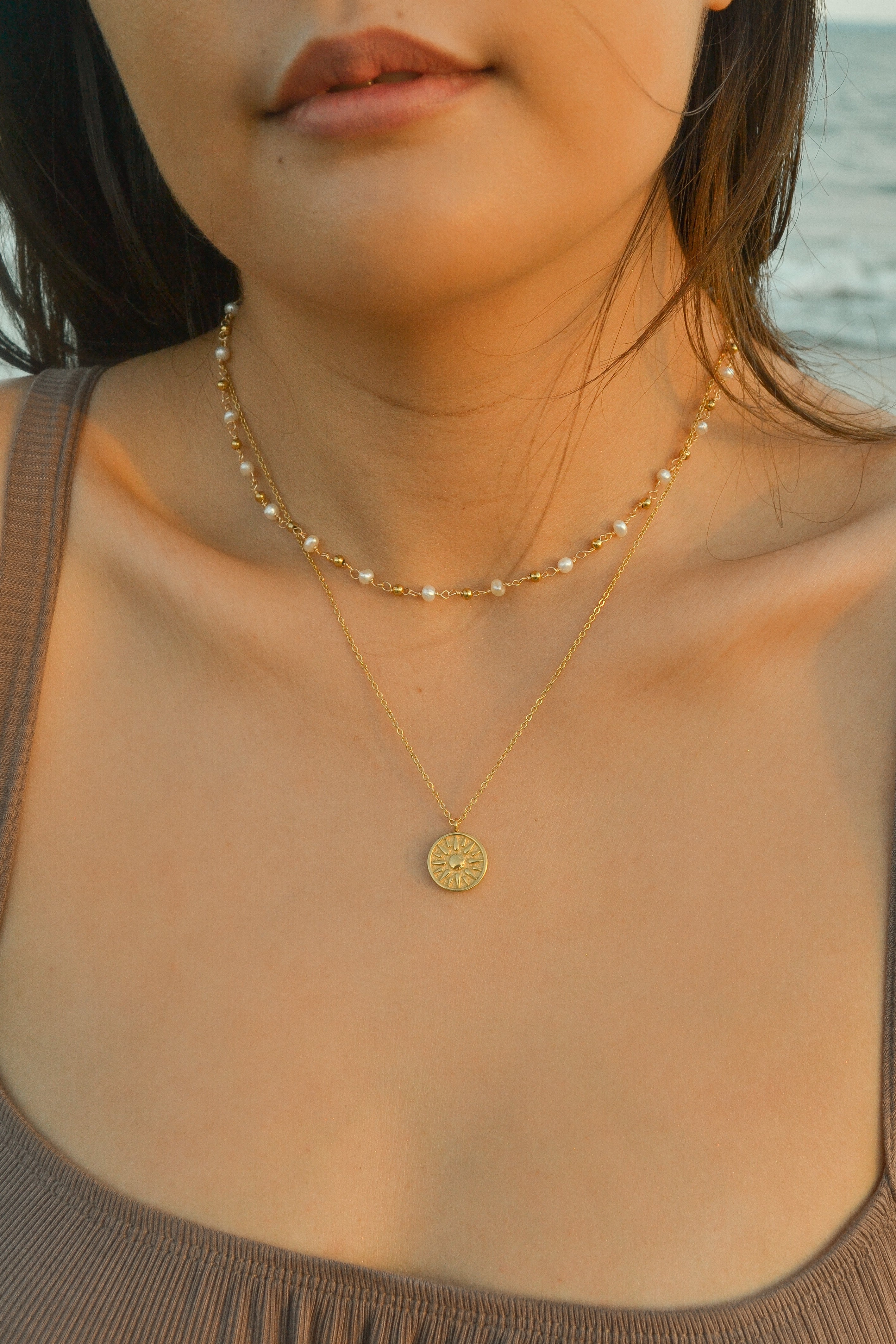 Blazing Sun Necklace
