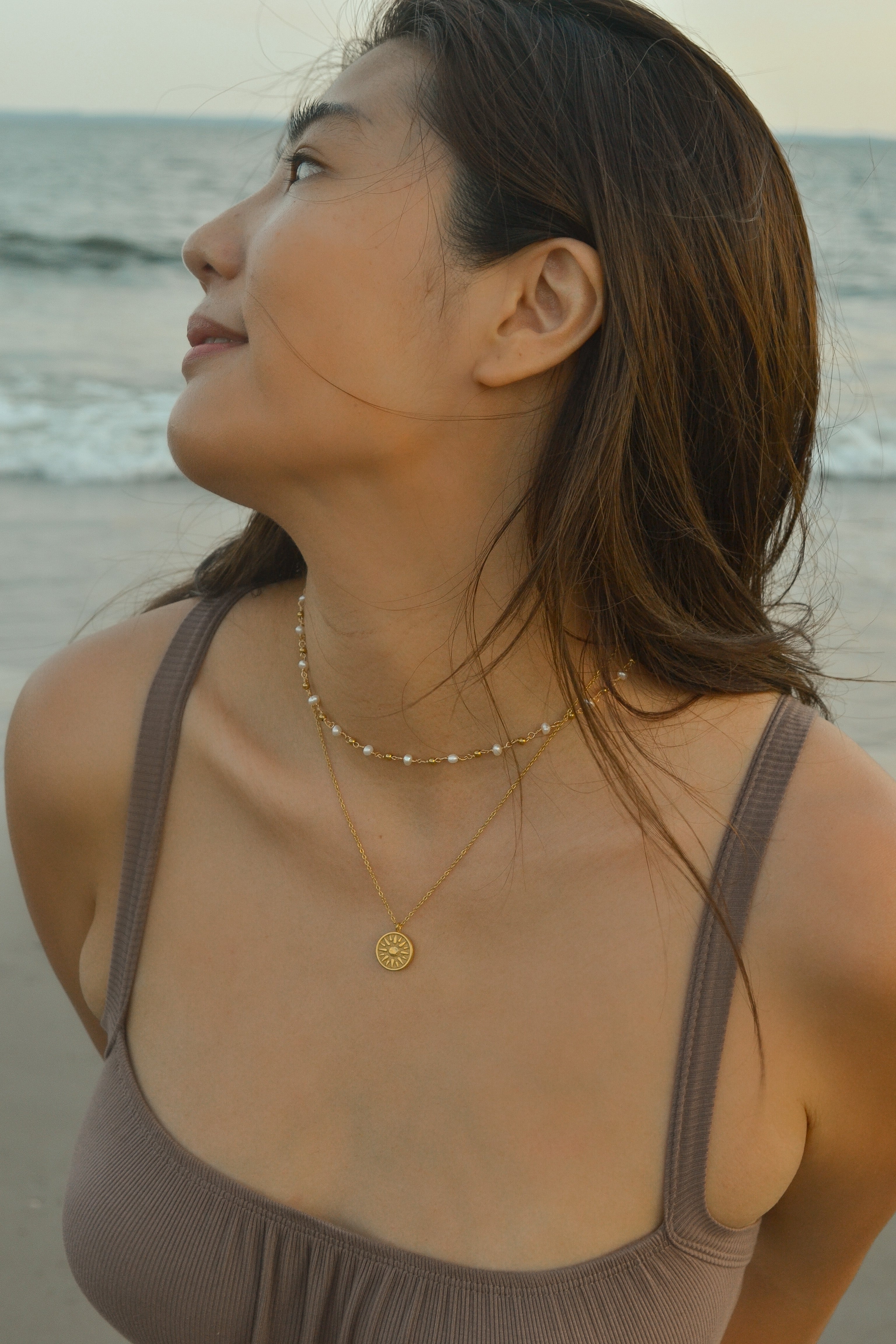 Blazing Sun Necklace