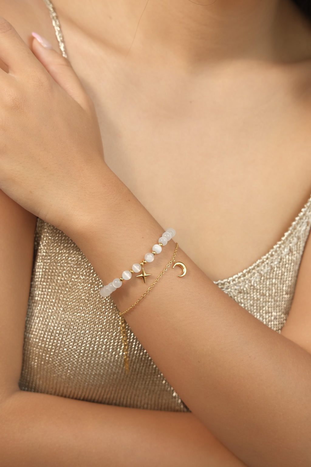 Opalite Bracelet Set