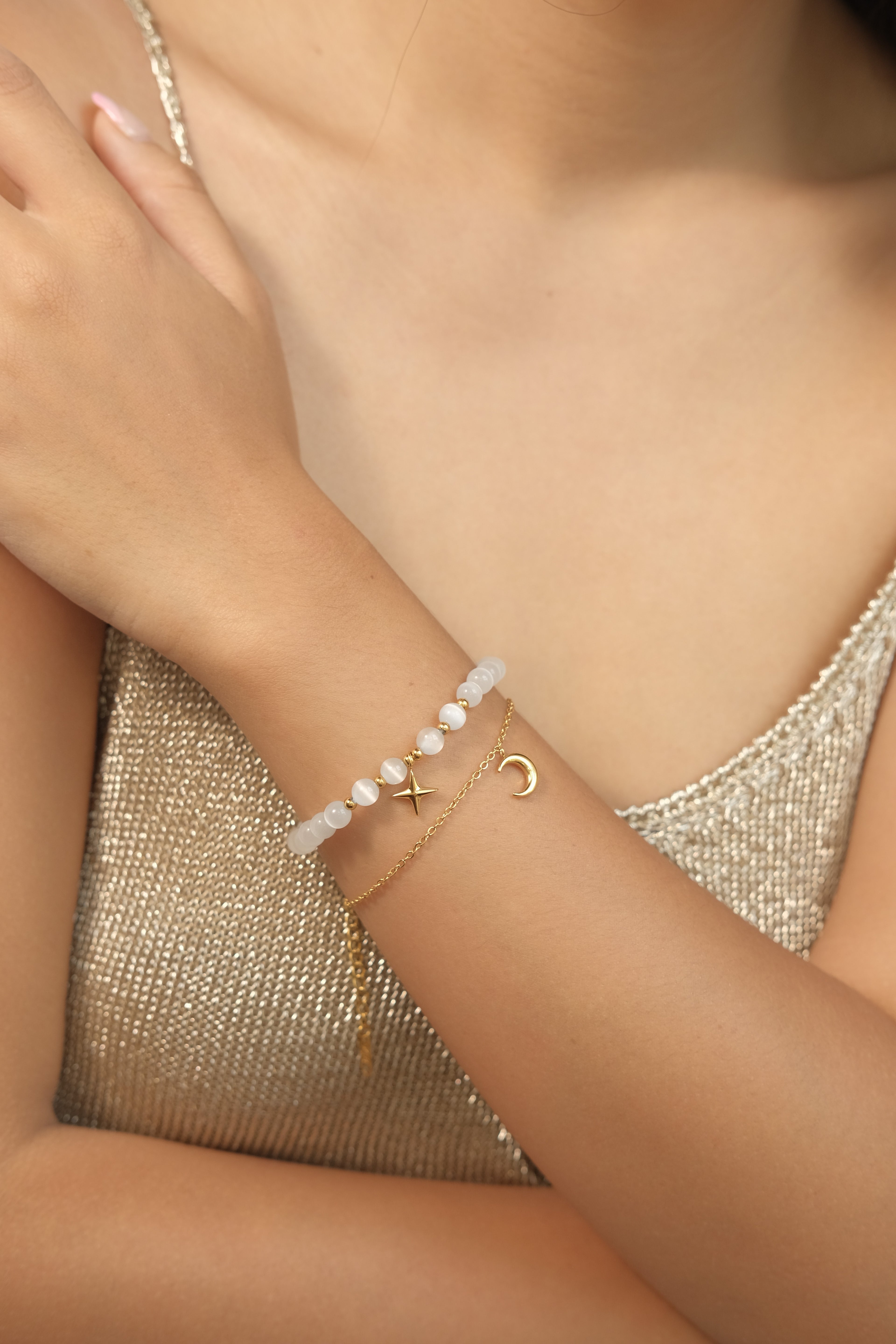Opalite Bracelet Set