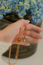 Enamel Butterfly Necklace