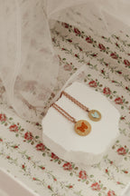 Enamel Butterfly Necklace
