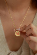 Enamel Butterfly Necklace