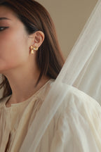Flower Pearl Studs