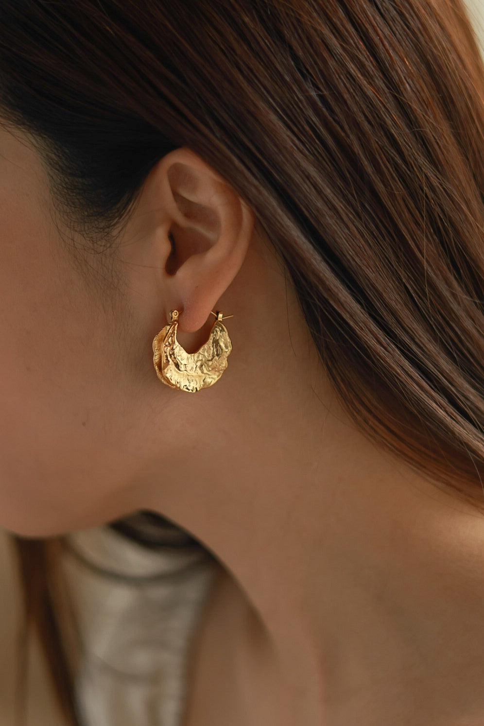 French Hammered Hoops