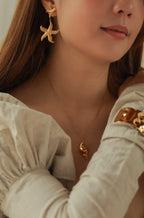 Starfish Drop Earrings