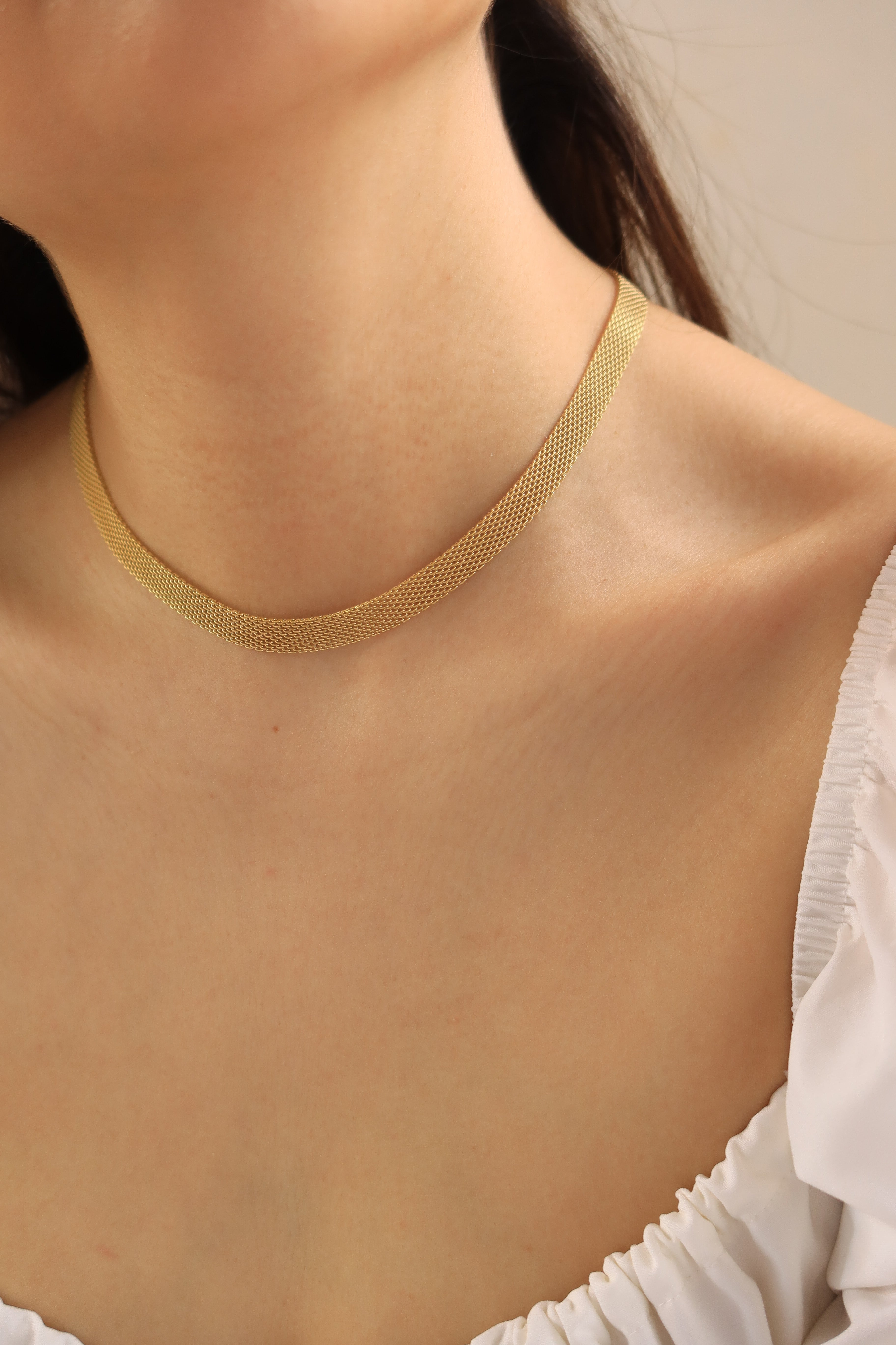 Mesh Choker Necklace