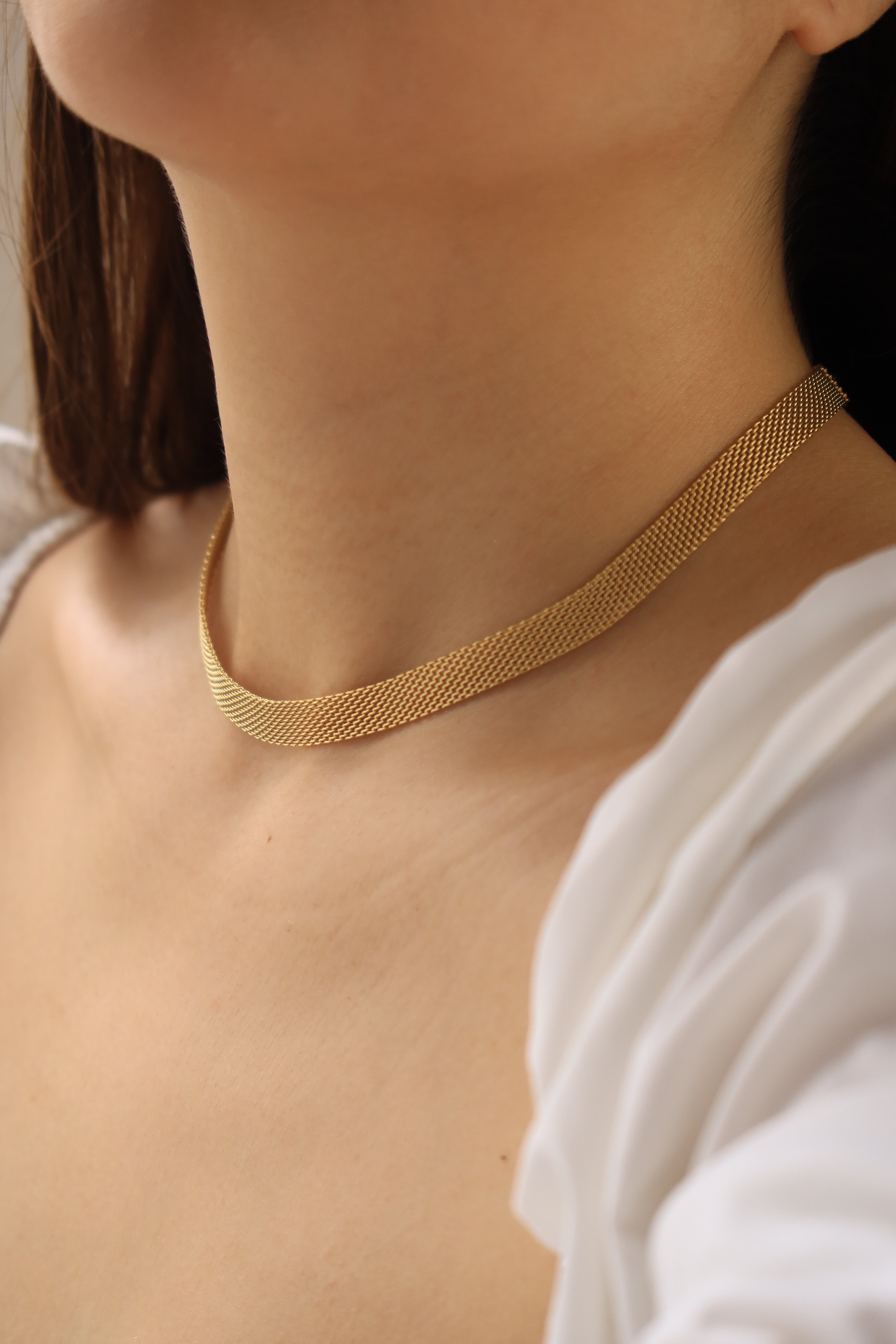 Mesh Choker Necklace