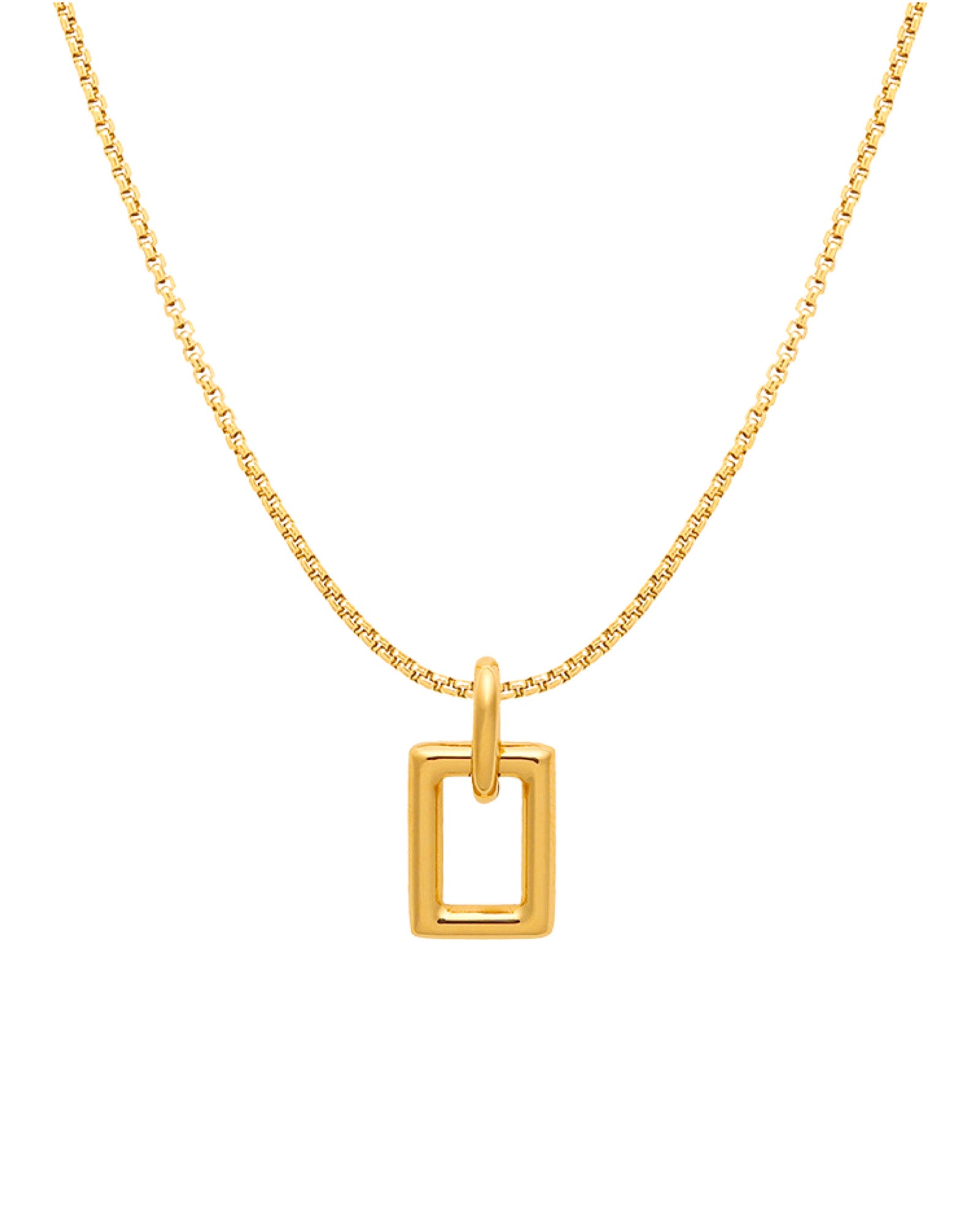 Simple Rectangle Pendant