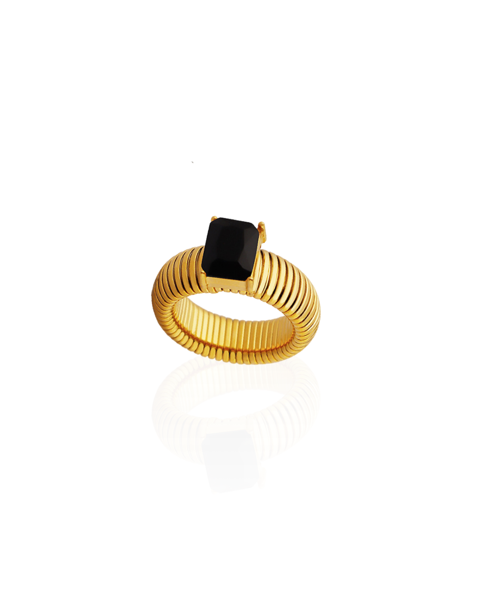 Cobra Onyx Ring