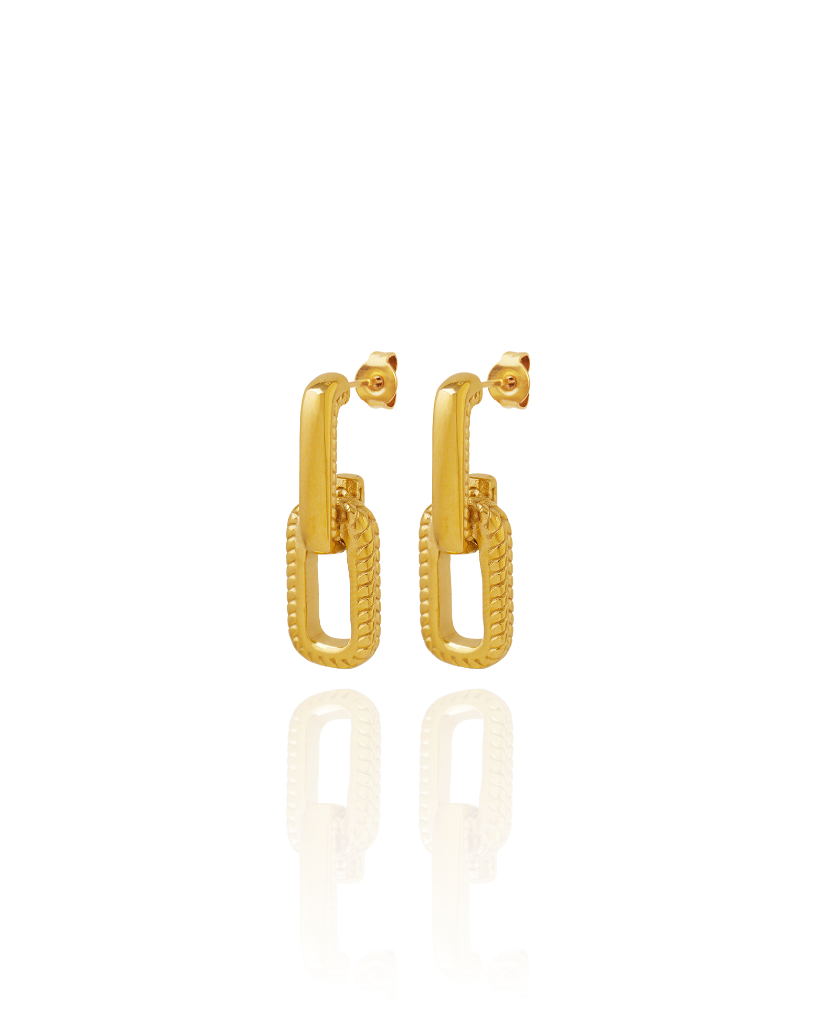 Dangle Paperclip Earrings