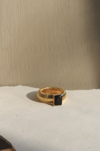 Cobra Onyx Ring