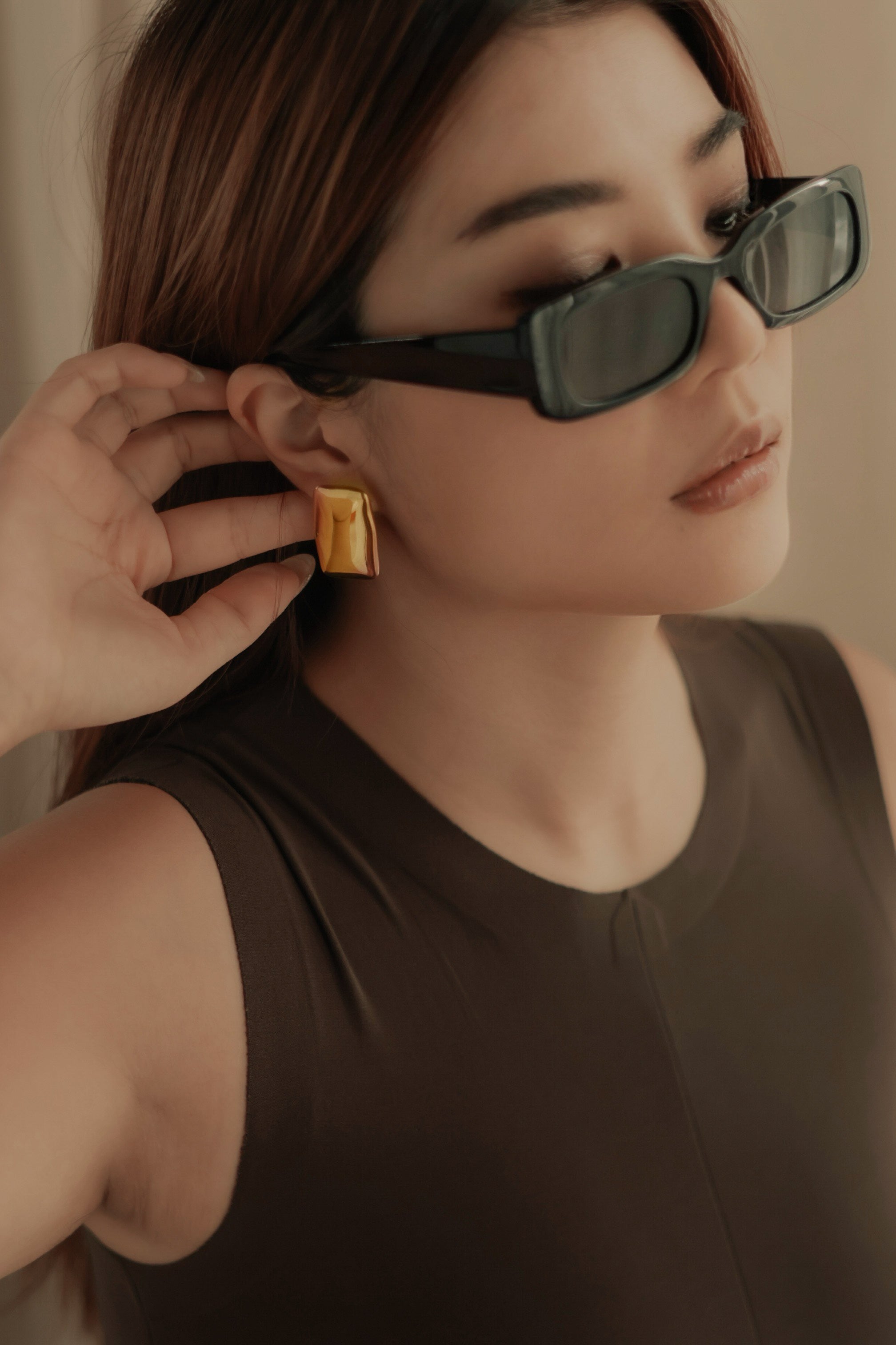 Modern Rectangle Studs