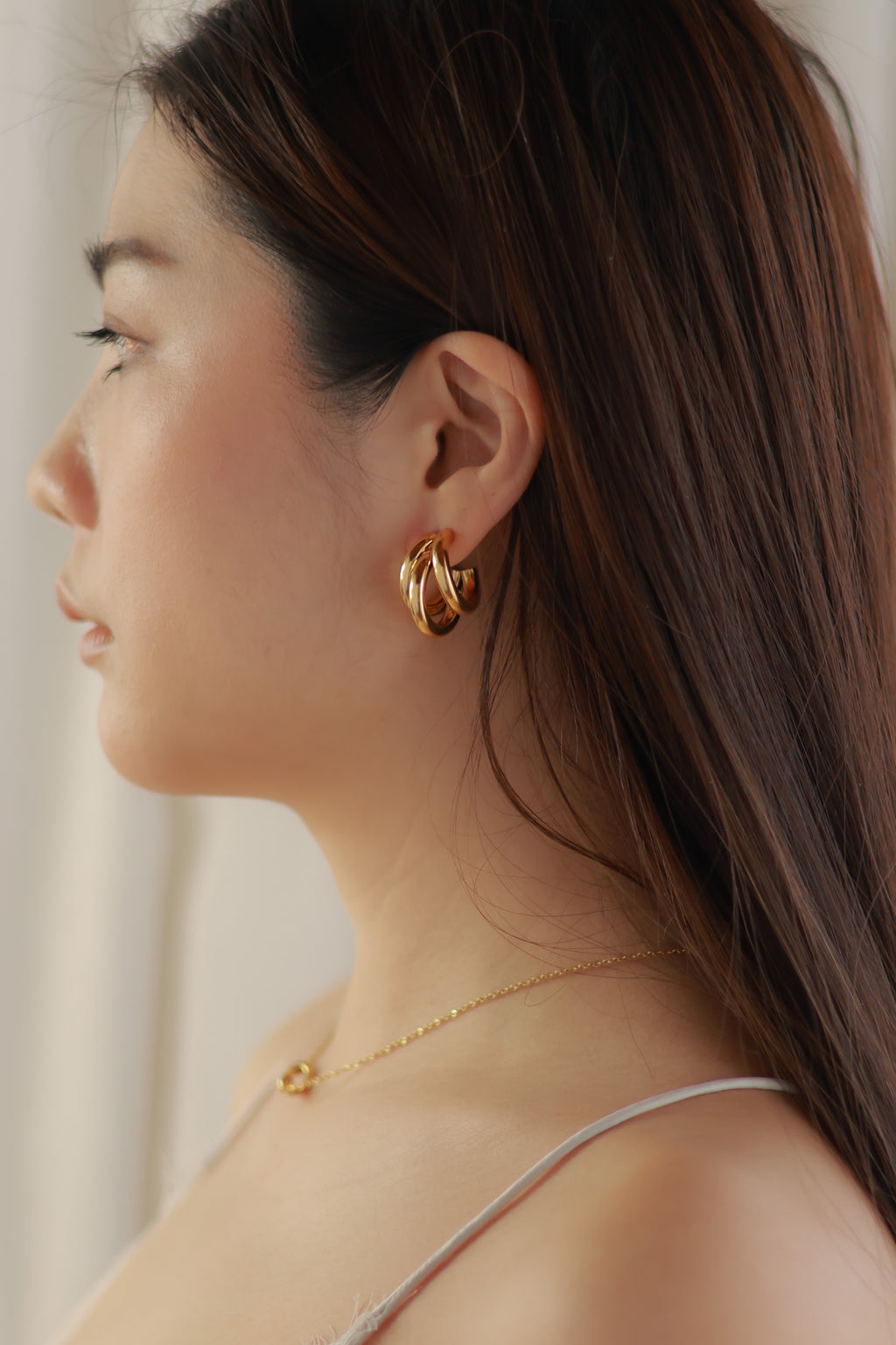 Triple Hoop Earrings