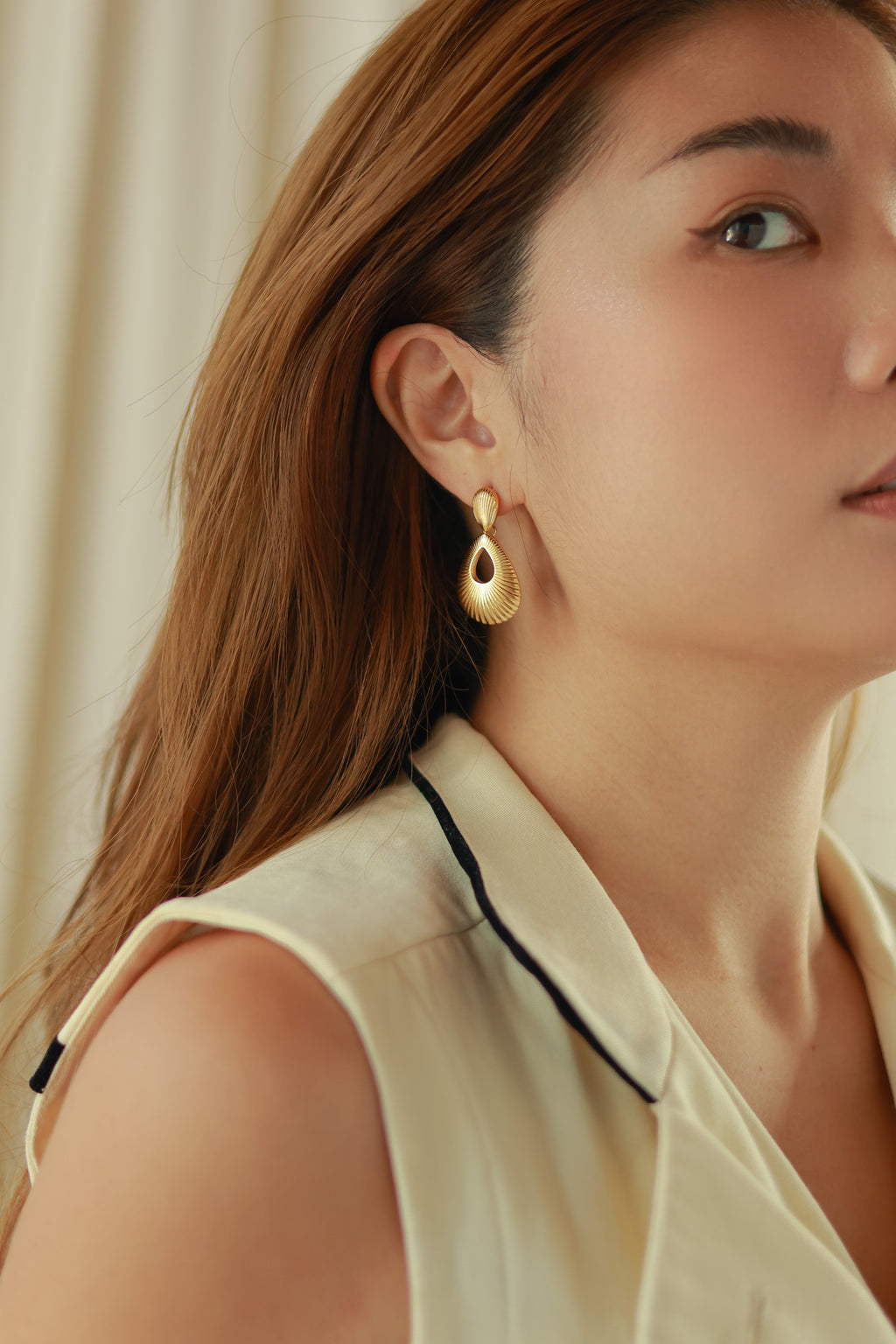 Retro Teardrop Earrings