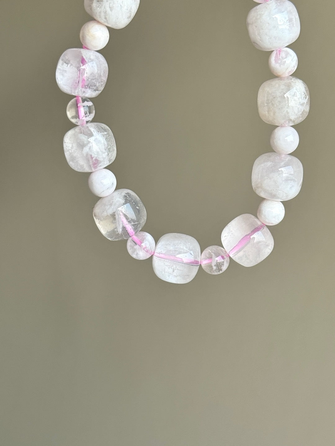 Sakura Phantom Quartz Bracelet