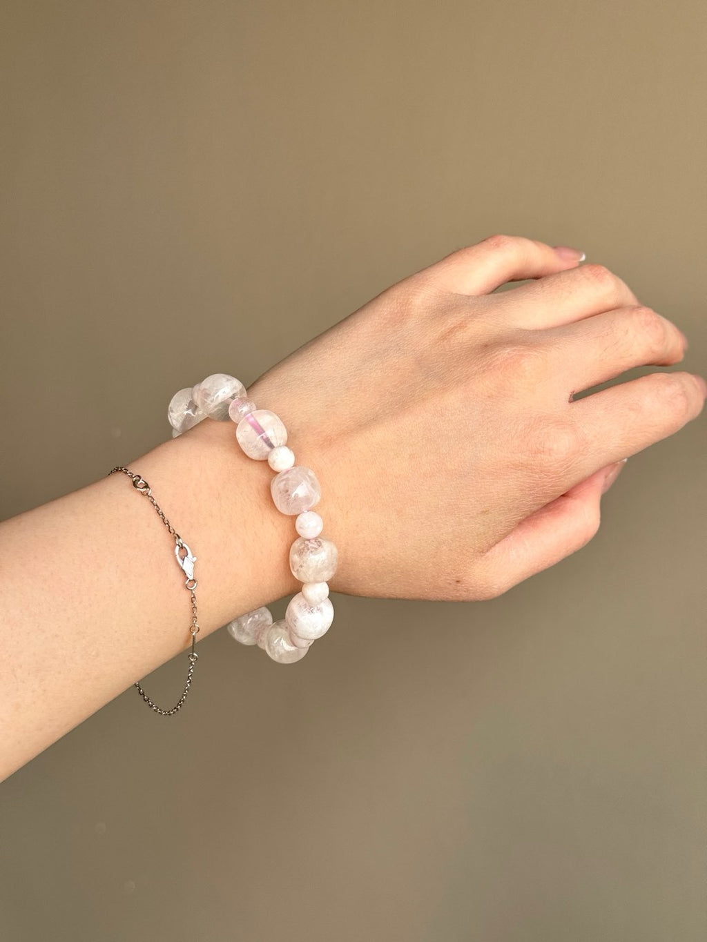 Sakura Phantom Quartz Bracelet