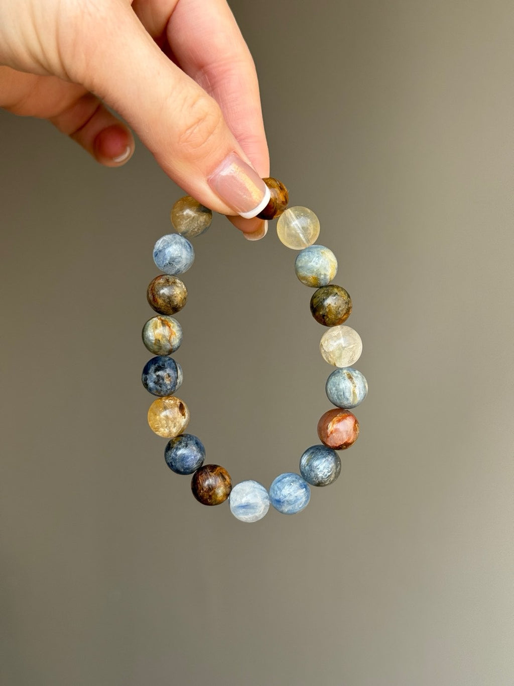 Kyanite Bracelet Inspired By Van Gogh Starry Night