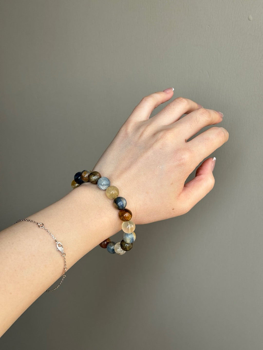 Kyanite Bracelet Inspired By Van Gogh Starry Night