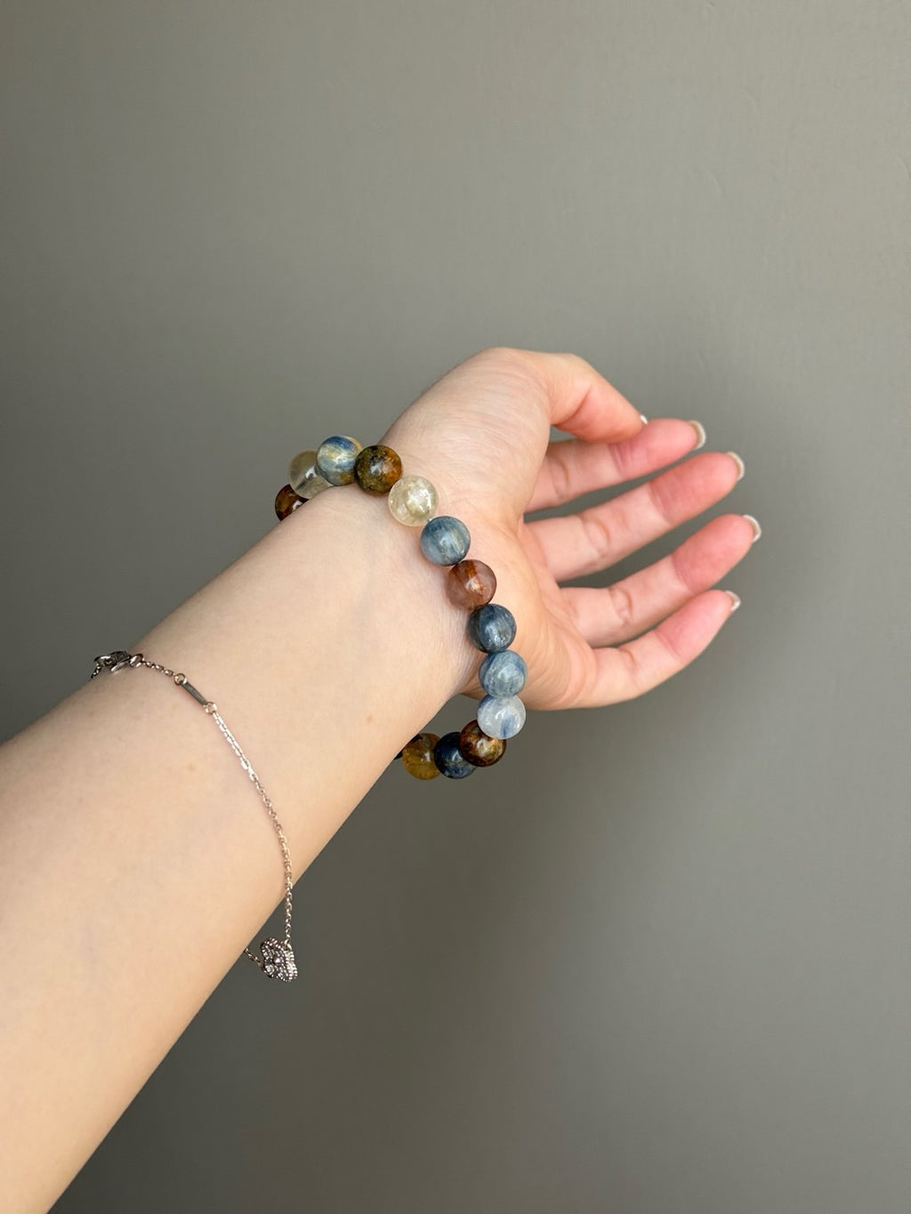 Kyanite Bracelet Inspired By Van Gogh Starry Night