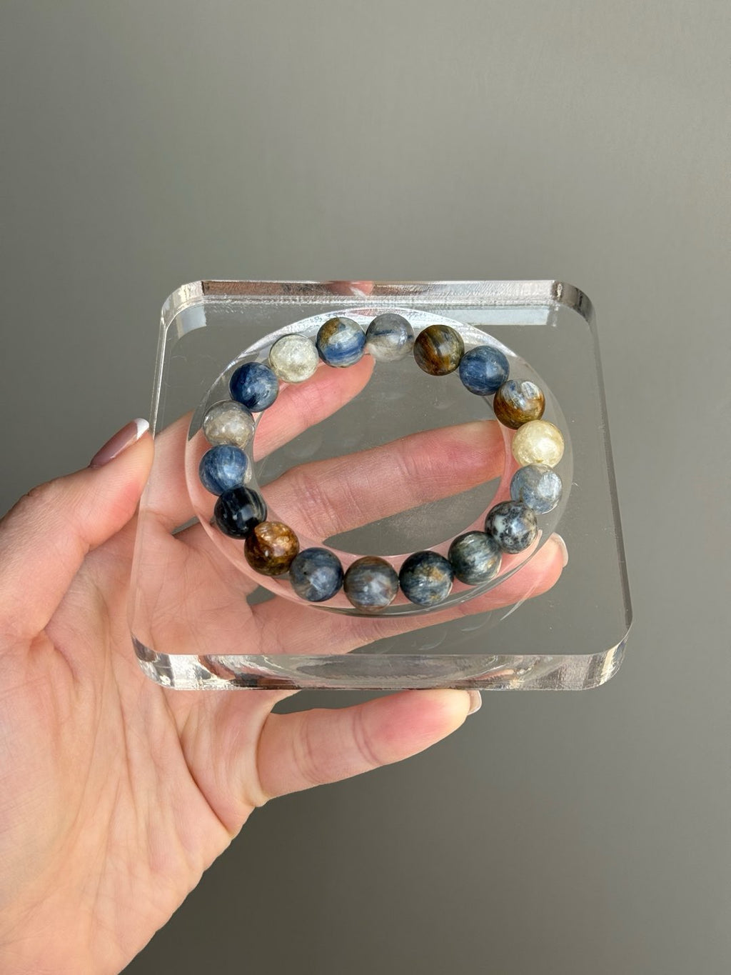 Kyanite Bracelet Inspired By Van Gogh Starry Night