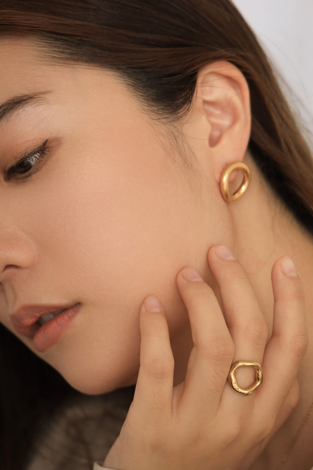Small Circle Studs