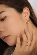 Small Circle Studs