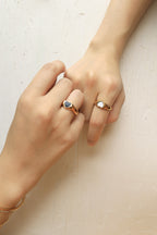 Enamel Heart Ring
