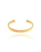 Dainty Hammered Bangle