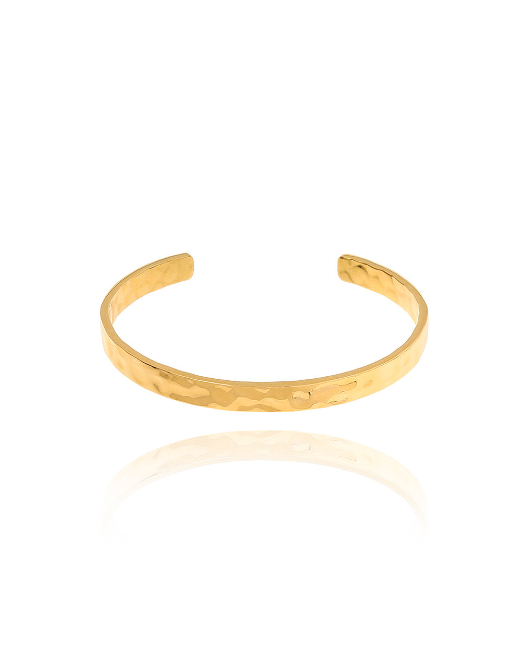 Dainty Hammered Bangle